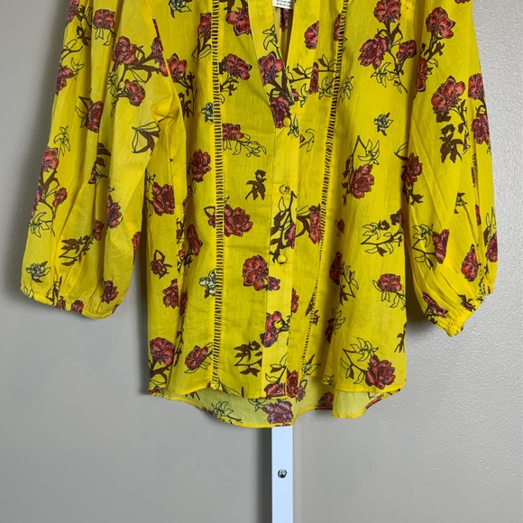 Anthropologie Anita Floral Buttondown - Picture 12 of 16